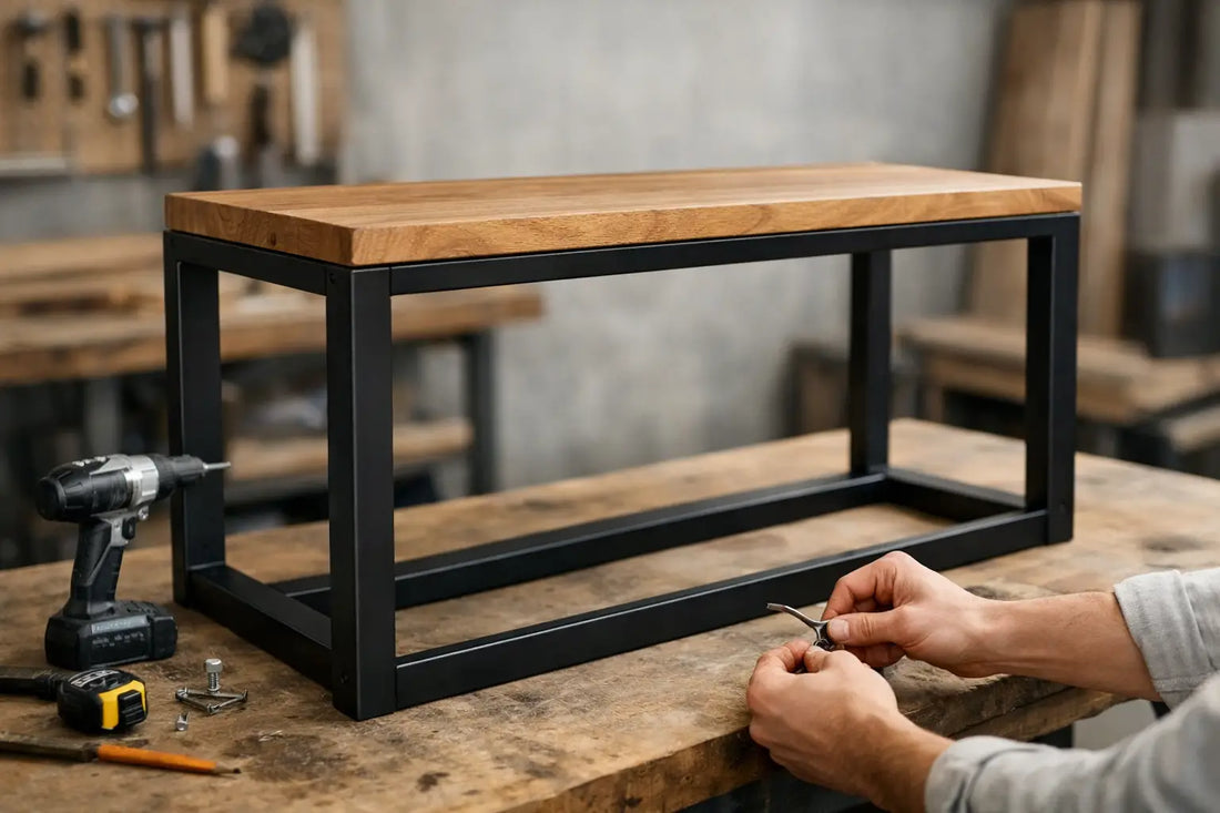 Meubel maken met stalen frame: zo pak je het aan