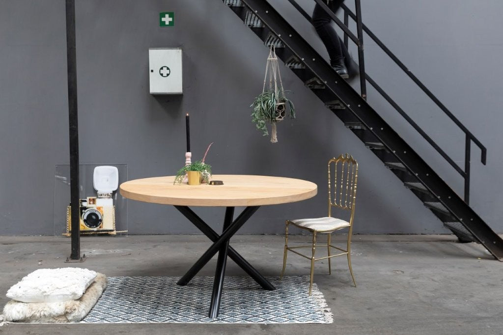 Welke tafelpoten voor ronde tafel?