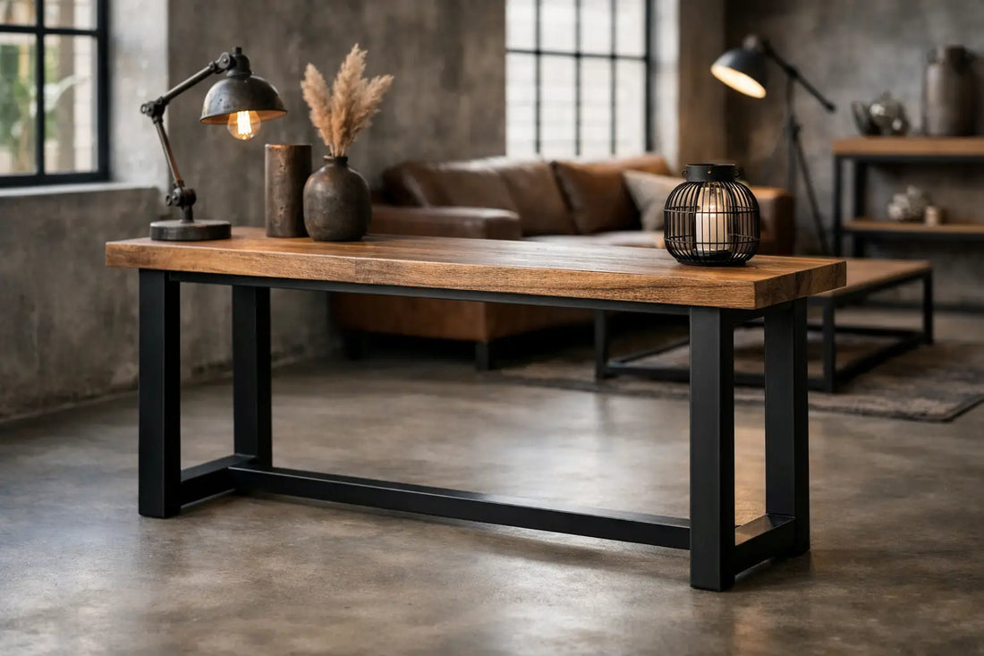 Industriële woonaccessoires interieur trends 2026