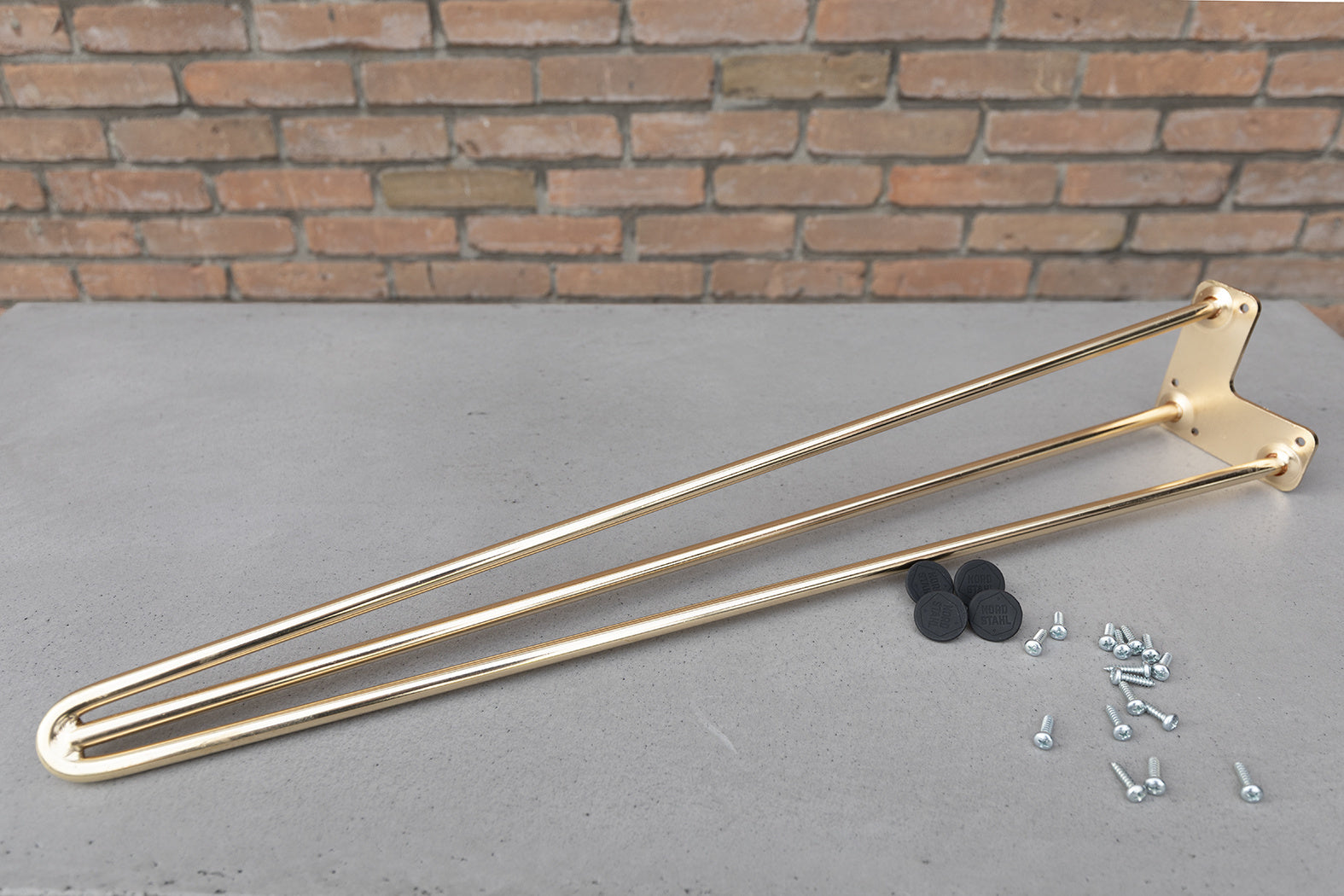 Hairpin bankpoten | Goud