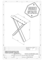 Nordstahl X Small bench leg