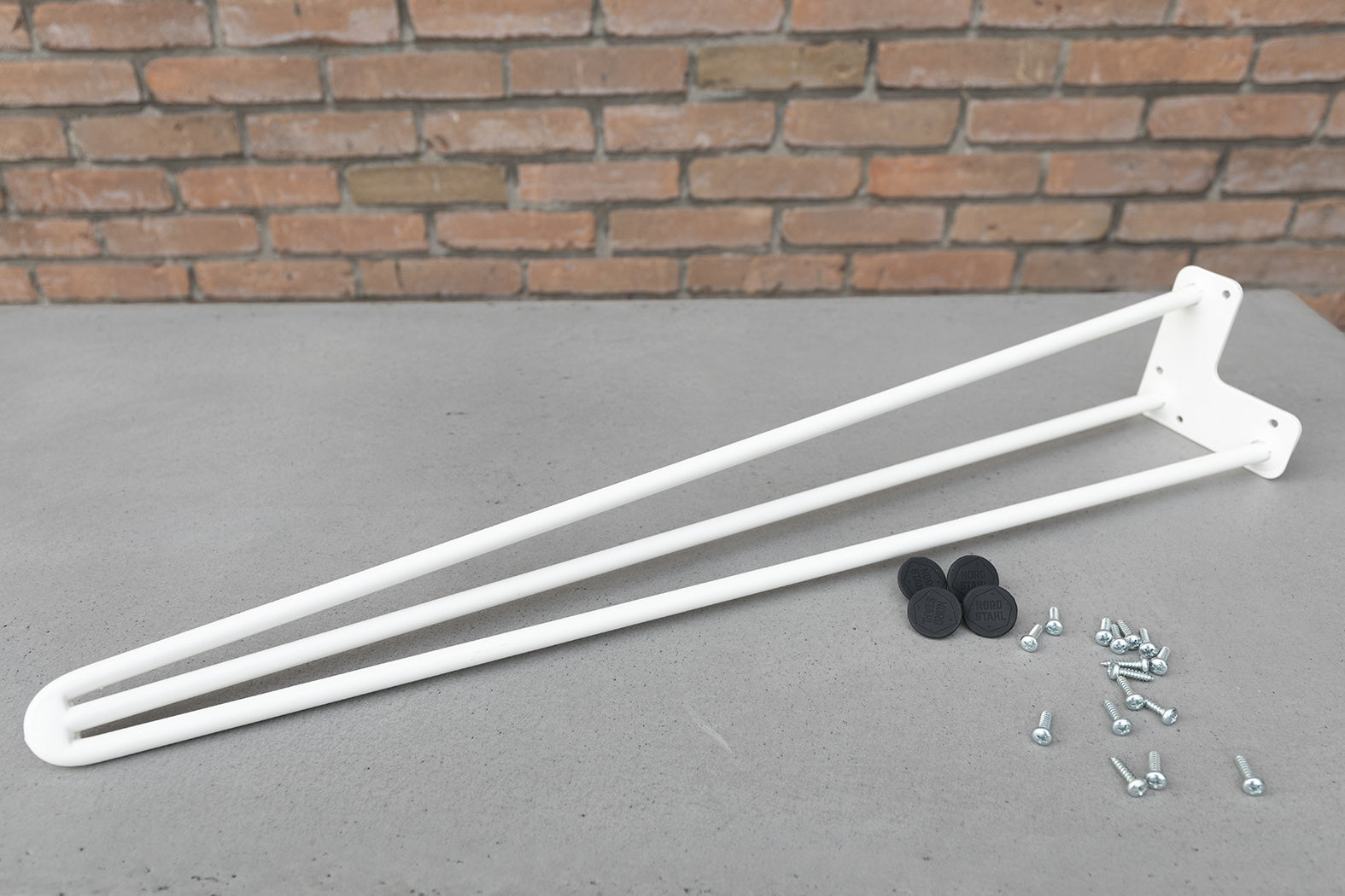 Hairpin bankpoten | Wit