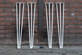 Nordstahl Hairpin tafelpoten wit