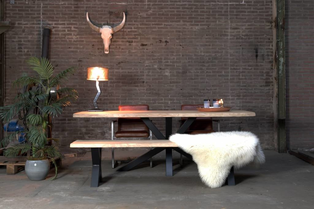 Nordstahl Matrix leg tafelpoten in modern interieur