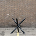 Nordstahl Mikado leg tafelpoten steel black