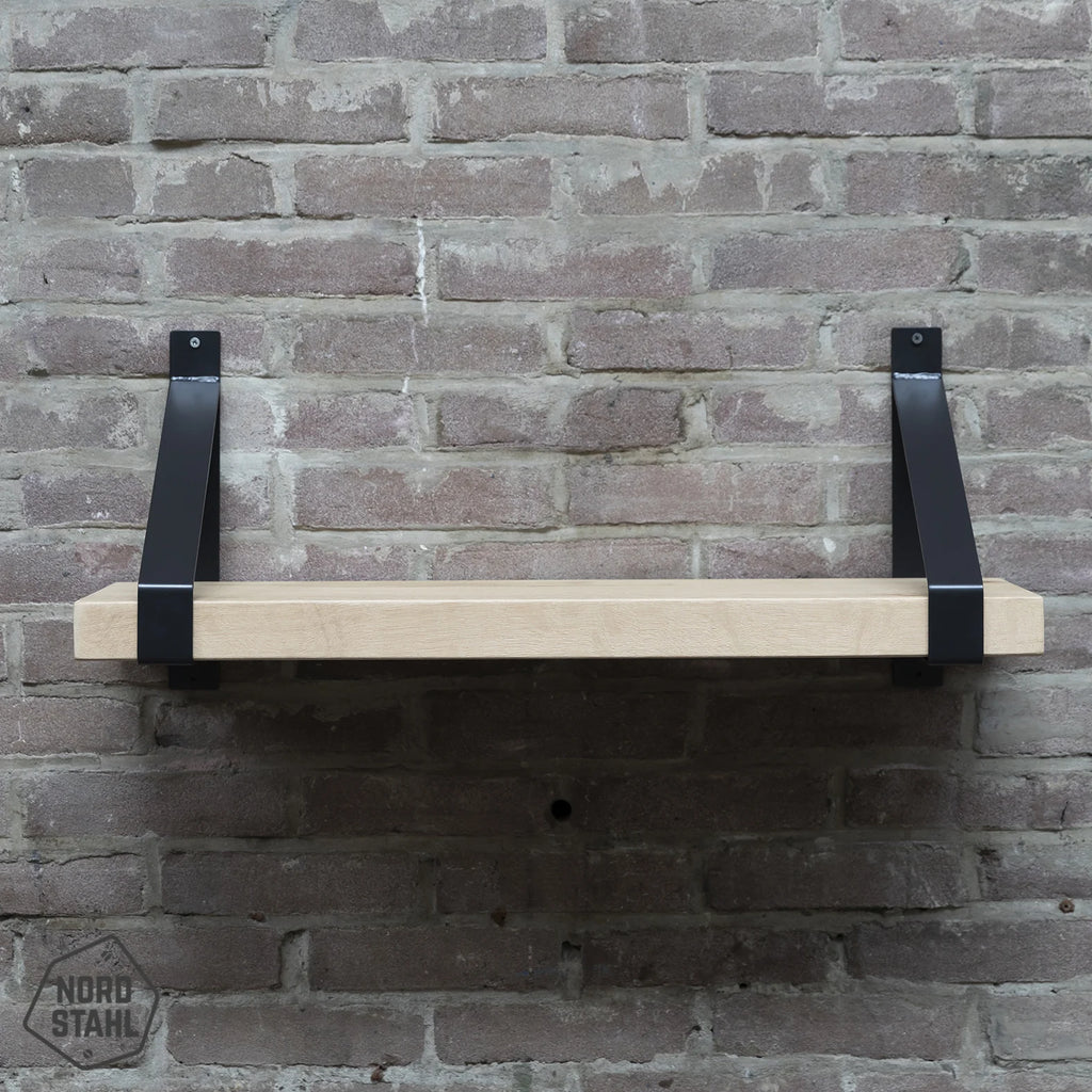 Nordstahl Shelf Brackets wandplankdragers steel black
