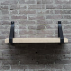 Nordstahl Shelf Brackets wandplankdragers steel black