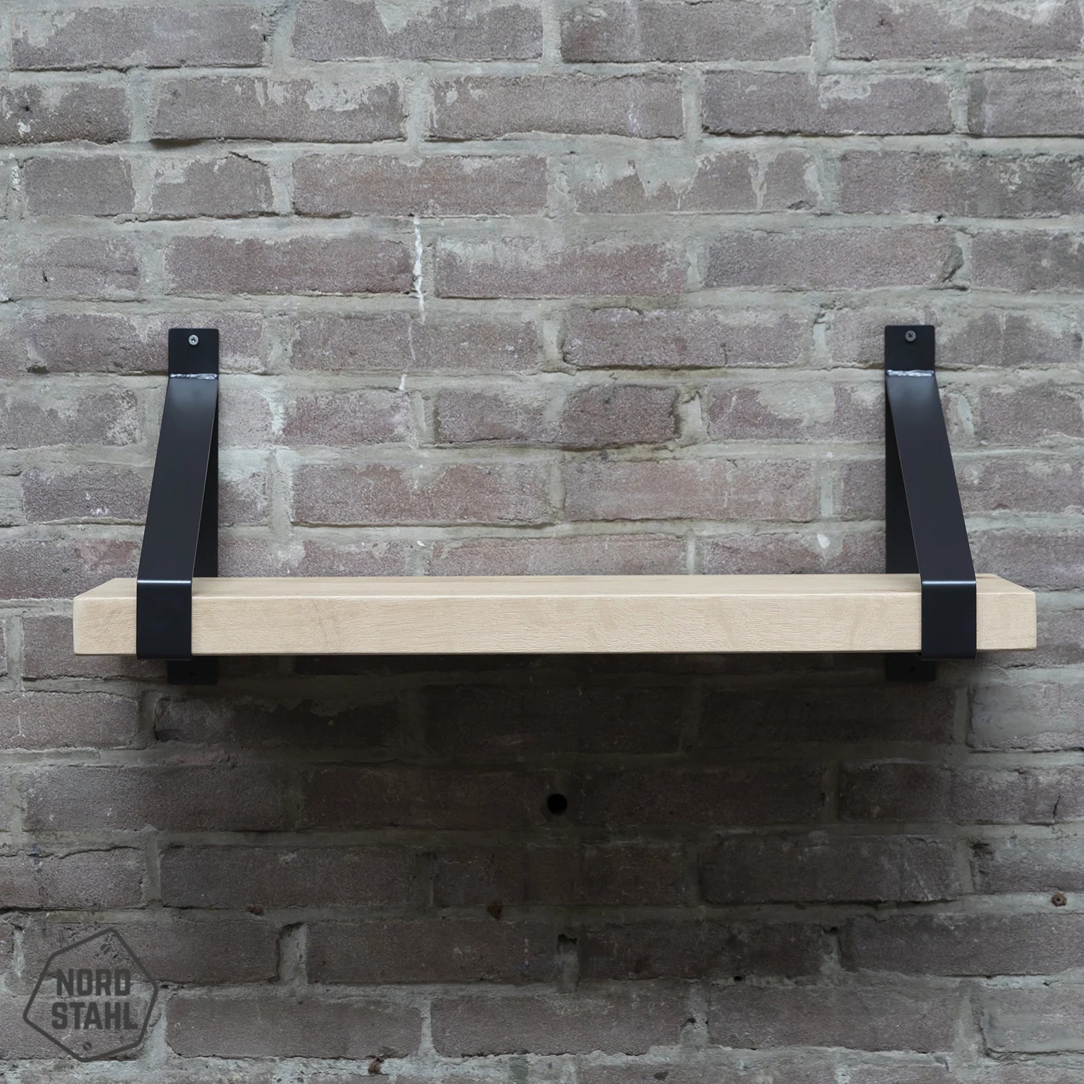 Nordstahl Shelf Brackets wandplankdragers steel black