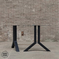 Nordstahl Split leg tafelpoten steel black