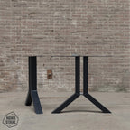 Nordstahl Split leg tafelpoten steel black