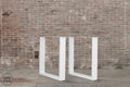 Nordstahl U leg heavy tafelpoten pure white