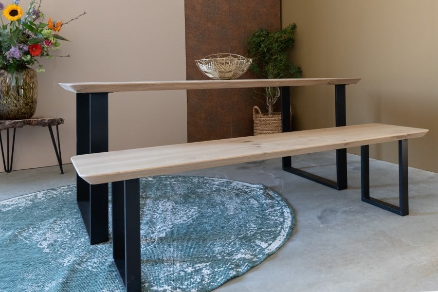 Nordstahl U leg tafelpoten design 